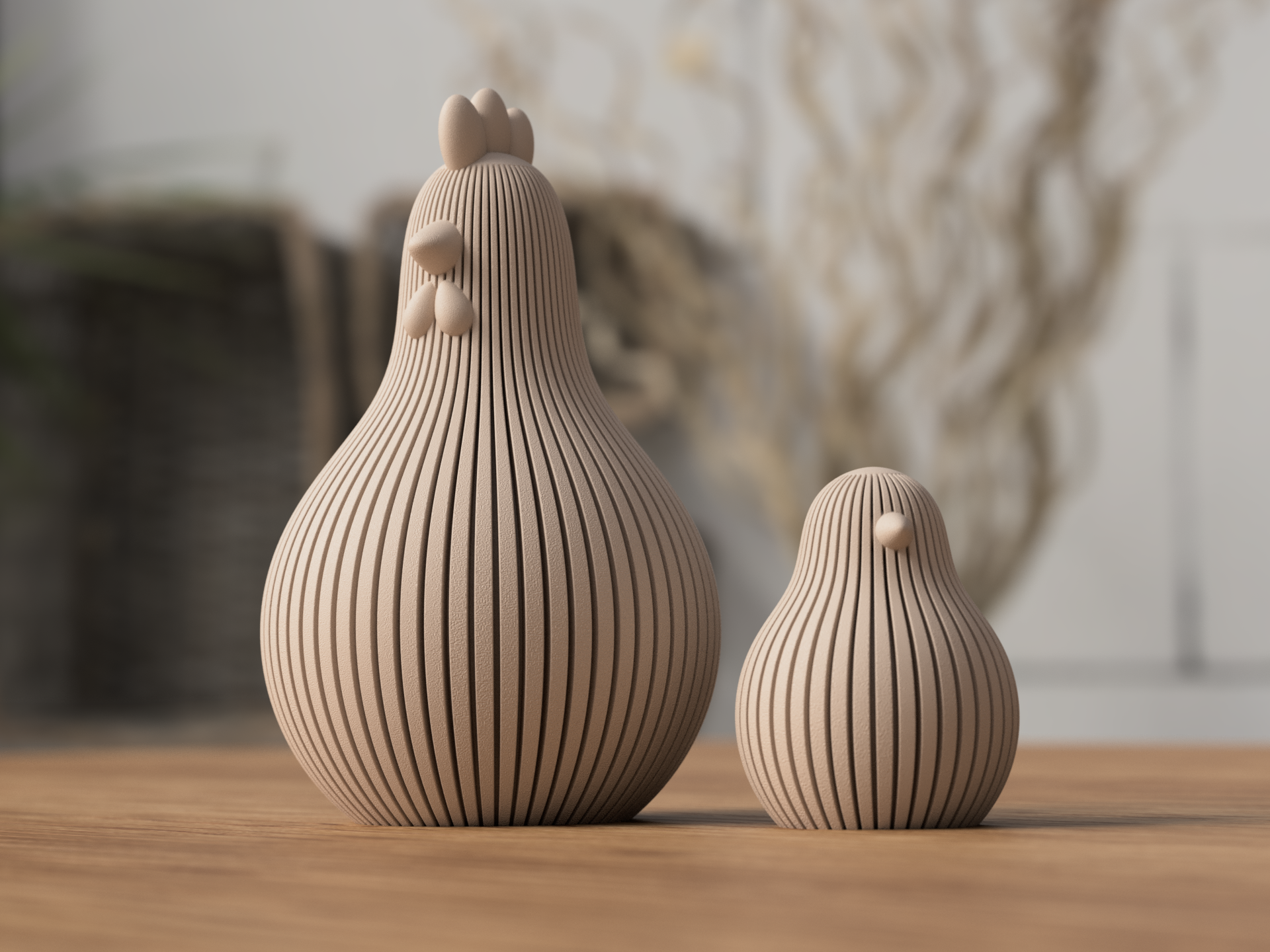 Huhn + Küken ( Duo)